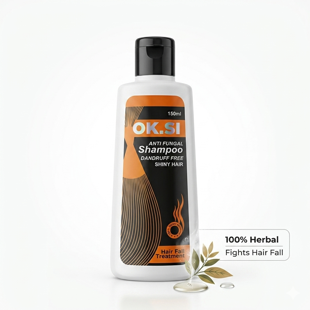 OK.SI SHAMPOO - ANTI FUNGAL, DANDRUFF FREE 50% OFF