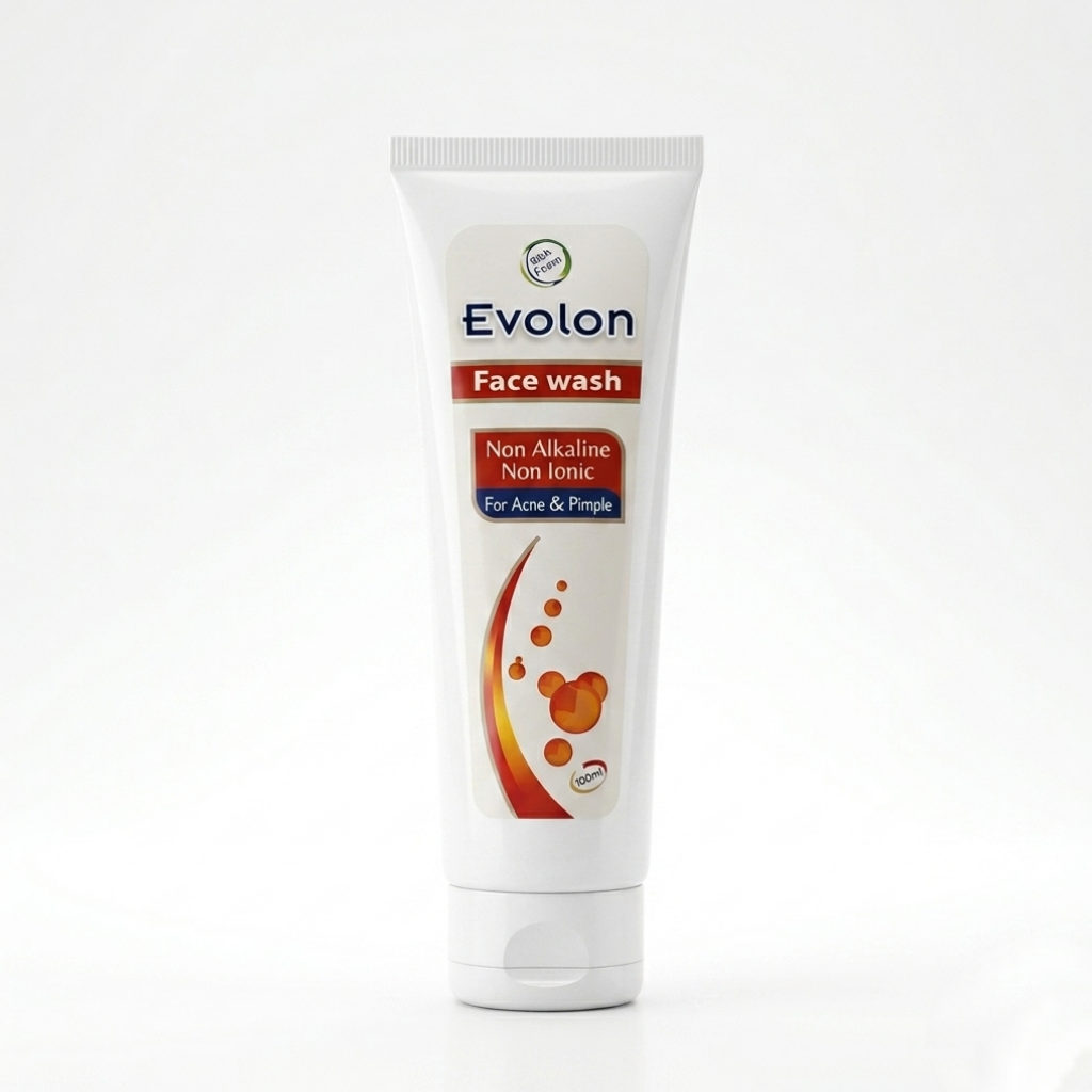 EVOLON FACE WASH - Non Alkaline Non Ionic For Acne & Pimple 51% OFF