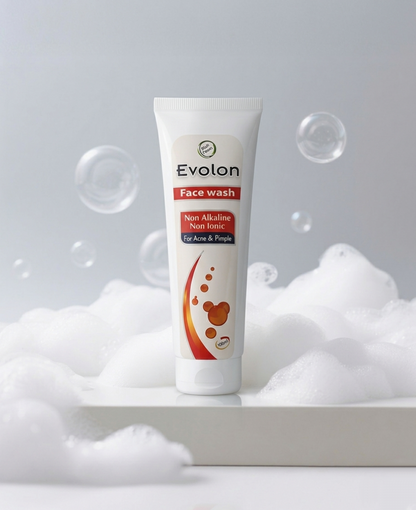 EVOLON FACE WASH - Non Alkaline Non Ionic For Acne & Pimple 51% OFF