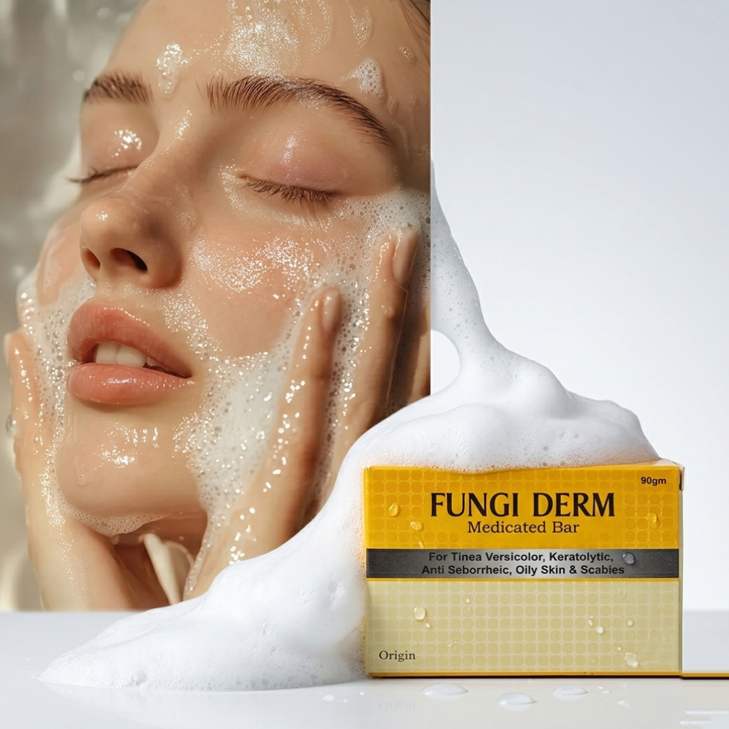 FUNGI DERM SOAP - MEDICATED SCABIES,ANTI FUNGAL 50% OFF