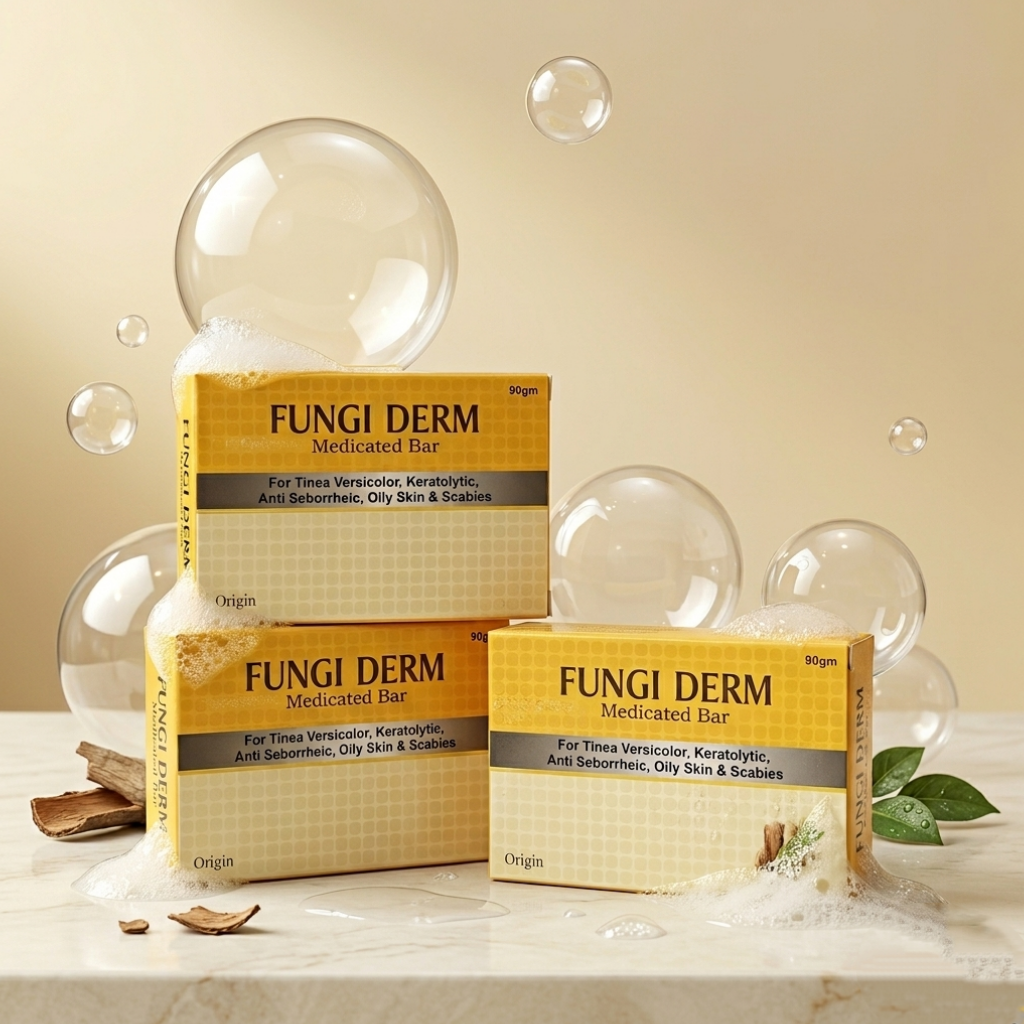 FUNGI DERM SOAP - MEDICATED SCABIES,ANTI FUNGAL 50% OFF