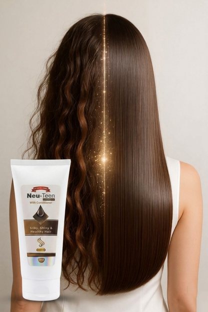 NEU-TEEN SHAMPOO WITH CONDITIONER - Silky, Shiny & Healthy Hair 50% OFF