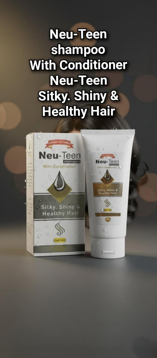NEU-TEEN SHAMPOO WITH CONDITIONER - Silky, Shiny & Healthy Hair