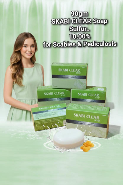 SKABI CLEAR SOAP - ANTI SCABIES