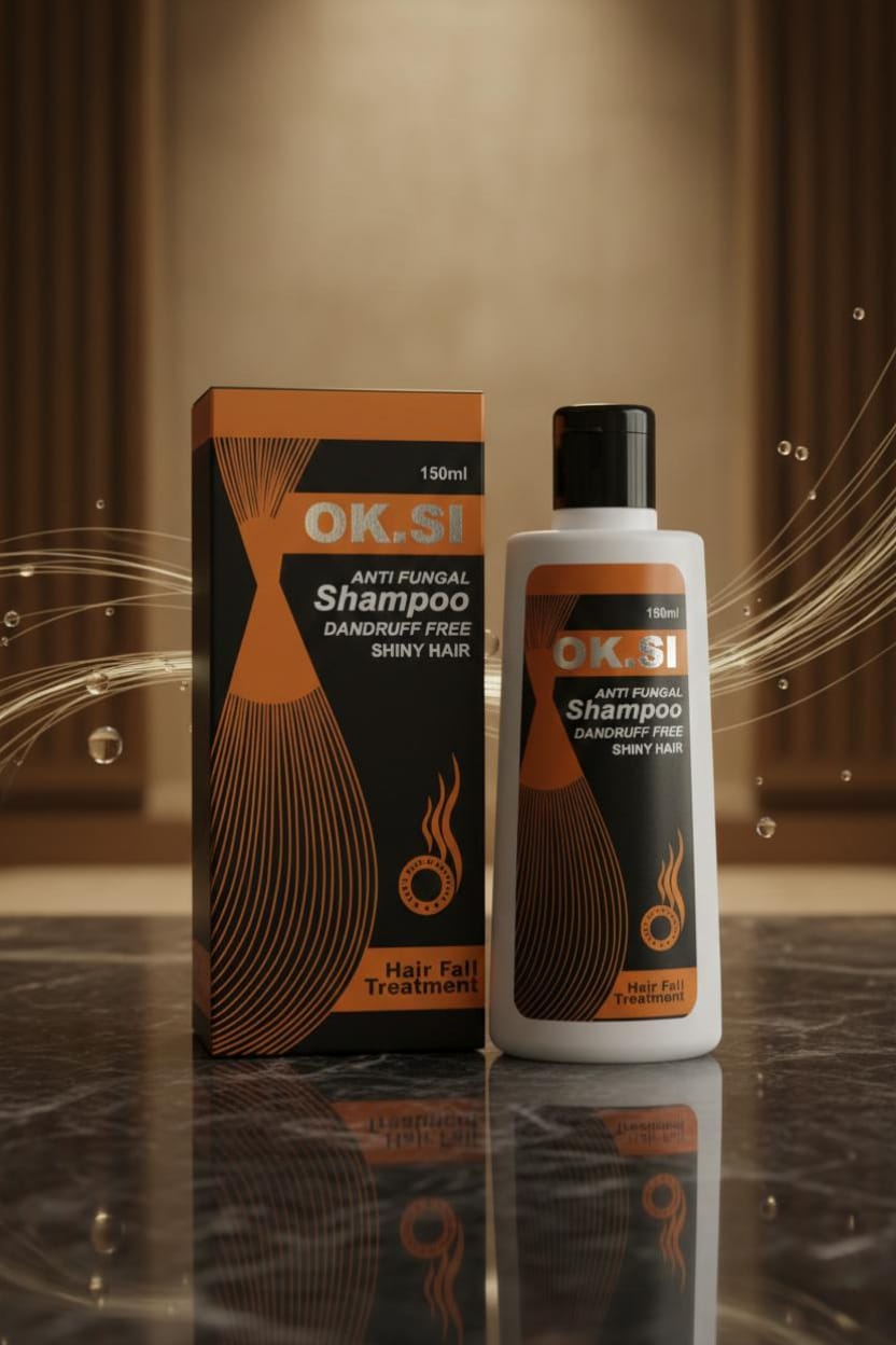 OK.SI SHAMPOO - ANTI FUNGAL, DANDRUFF FREE 50% OFF