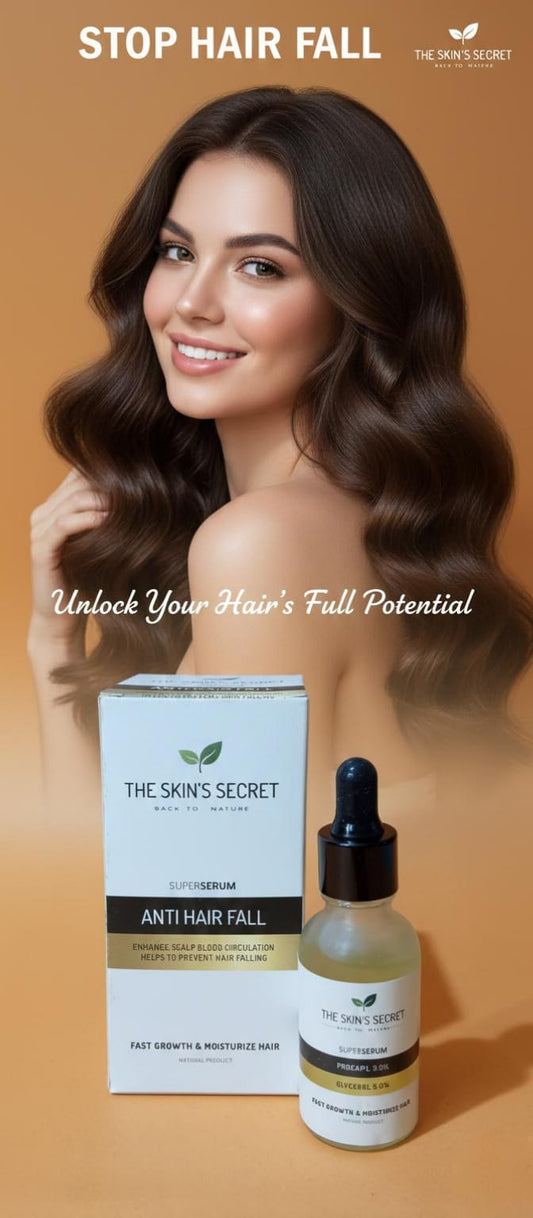 THE SKIN'S SECRET SERUM - ANTI HAIR FALL 35% OFF