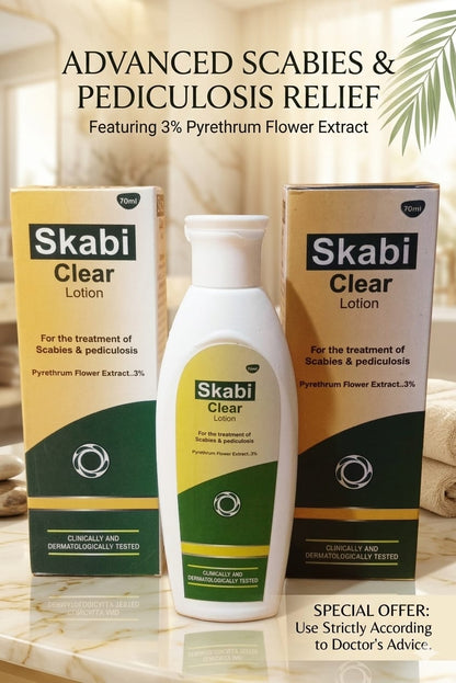 SKABI CLEAR LOTION 55% OFF