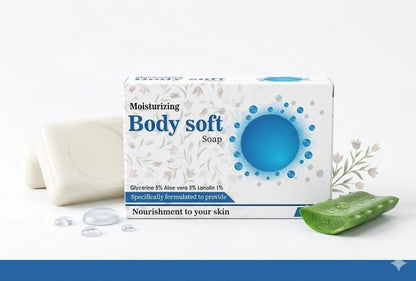 BODY SOFT SOAP - FOR MOISTURIZING SKIN 50% OFF